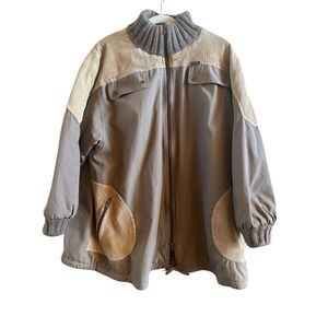Drummond Vintage Men's Brown‎ Coat Tan Cordurory Larger *no Size Tag See Photos